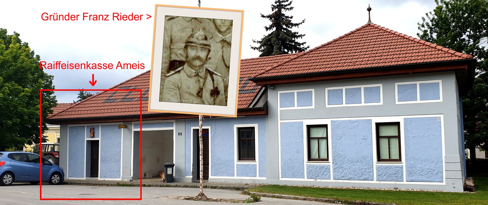 1920 - Vor 100 Jahren - Errichtung der "Raiffeisenkasse Ameis"