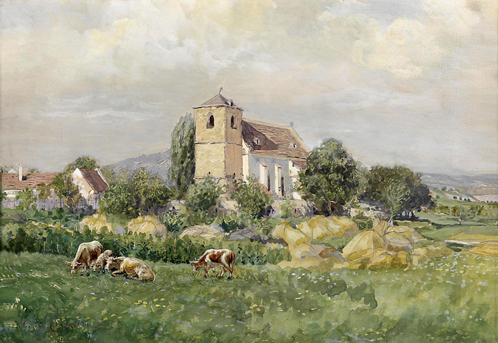 Staatzer Kirche 1896