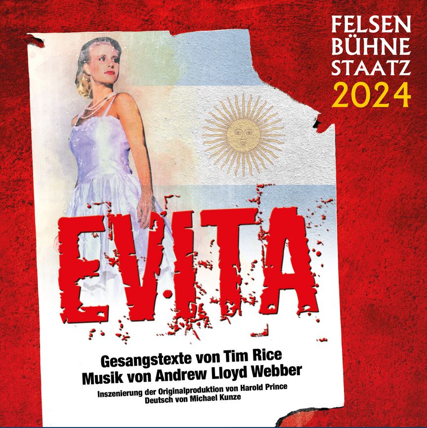 Evita 2024 in der Felsenbühne Staatz